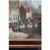 Image 3 : Street Scene Artwork by Van Horne (?) 27" x 21", Framed