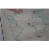 Image 10 : Map Lithograph Titled British Empire Throughout the World 29" x 26", Framed & Matted
