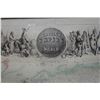 Image 3 : Map Lithograph Titled British Empire Throughout the World 29" x 26", Framed & Matted