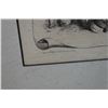 Image 9 : Map Lithograph Titled British Empire Throughout the World 29" x 26", Framed & Matted