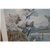 Image 3 : Pintails Taking Flight Artwork by Harry C. Adamson 30" x 26", Framed