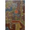 Image 5 : Aboriginal Australian Dot Artwork by Eddie Eimlja 23" x 33", Framed