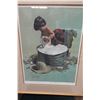 Image 3 : Bubba's Bubbles Art Print Numbered 59/475 by Jim Daly 24" x 31", Framed & Matted
