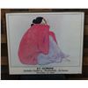 Image 1 : Civia Female Art Print by Navajo Artist R.C. Gorman 1983, 29" x 24", Framed
