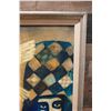 Image 5 : Arlequin Oil Painting by Bernard Fouilloux 1973, 23" x 29", Framed