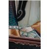Image 8 : Chinese Woman Qing  Reverse Glass Painting 22" x 30", Framed