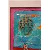 Image 3 : Jester w/ Adam & Eve Acrylic Painting by Mexican Artist Oscar Bernal 24" x 30", Framed