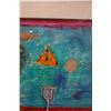 Image 4 : Jester w/ Adam & Eve Acrylic Painting by Mexican Artist Oscar Bernal 24" x 30", Framed