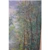 Image 5 : Landscape Artwork by Hawaii Artist Christy 19" x 31", Koa Framed & Matted