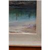 Image 7 : Landscape Artwork by Hawaii Artist Christy 19" x 31", Koa Framed & Matted