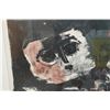 Image 2 : Abstract Mask Artwork Numbered 6/25 by John Young  28" x 24", Framed & Matted