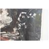 Image 3 : Abstract Mask Artwork Numbered 6/25 by John Young  28" x 24", Framed & Matted