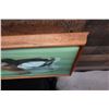 Image 6 : Ducks in Water Artwork by Artist Initials JL 31" x 14", Framed