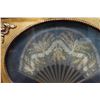 Image 4 : Vintage Hand Fan in Ornate, Gilded Frame 16" x 13"