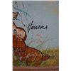 Image 3 : Girl with Dog Oil Painting by Howard 16" x 18", Framed