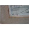 Image 7 : Parisian Street Scene Artwork Numbered 77/350 by Charles Blondin 25" x 21", Framed & Matted