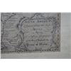 Image 3 : Map of South America by T. Jefferys Geographer to the Prince of Wales Artwork 13" x 14", Framed & Ma