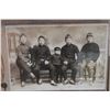 Image 3 : Four Seated Chinese Men Photographic Image w/ Calligraphy 14" x 12", Framed & Matted