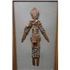Image 2 : Indonesian Coins Prosperity or Wedding Doll 12" x 20", Framed