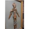 Image 4 : Indonesian Coins Prosperity or Wedding Doll 12" x 20", Framed
