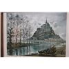 Image 5 : Mont St. Michel - Le Couesnon Artwork by M. Legendre 20" x 16", Framed