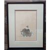 Image 1 : One of the Thirty-Six Immortals of Poetry Artwork Unsigned 17" x 21", Framed & Matted