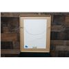 Image 6 : One of the Thirty-Six Immortals of Poetry Artwork Unsigned 17" x 21", Framed & Matted
