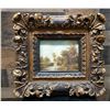 Image 1 : Landscape Scene Artwork in Ornate, Gilded Frame 21" x 19"