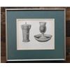 Image 1 : Ancient Cups Belonging to Oriel College Artwork 18" x 16", Framed & Matted