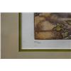 Image 6 : Kauri Track Artwork Numbered 80/90 by Mary Taylor 15" x 18", Framed & Matted