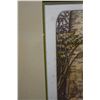 Image 7 : Kauri Track Artwork Numbered 80/90 by Mary Taylor 15" x 18", Framed & Matted