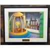 Image 1 : Tweety & Sylvester 3D Animated Artwork Titled 'I Tawt I Taw A Puddy Tat', 21" x 17", Framed & Matted