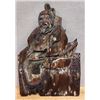 Image 1 : Carved Wooden Japanese Shinto Gate Guardian 30" x 20"