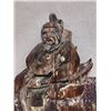 Image 5 : Carved Wooden Japanese Shinto Gate Guardian 30" x 20"