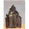 Image 6 : Carved Wooden Japanese Shinto Gate Guardian 30" x 20"