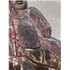 Image 3 : Carved Wooden Japanese Shinto Gate Guardian 30" x 20"
