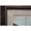 Image 6 : Dockside Artwork by Wm. H. Smith 27" x 20", Framed & Matted
