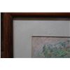 Image 6 : Landscape Scene Artwork by Russell Lowrey 24" x 20", Koa Framed & Matted