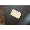 Image 7 : Victorian Mirror Reproduction w/ Tag 'Rare Carved Ebony Mirror' AH, 16" x 14"