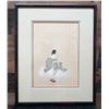 Image 1 : One of the Thirty-Six Immortals of Poetry Artwork Unsigned 17" x 21", Framed & Matted