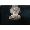 Image 7 : Santos Religious Figure Carved Statue 4" Dia, 13"H (cracked)