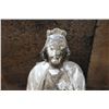 Image 2 : Santos Religious Figure Carved Statue 4.5" Dia, 9"H