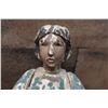 Image 2 : Santos Carved Woman Figure 4" Dia, 11.5"H