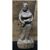 Image 1 : Santos Religious Mary Carved Statue on Base 3" x 3" x 8"H