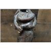 Image 3 : Santos Religious Mary Carved Statue on Base 3" x 3" x 8"H