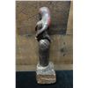Image 5 : Santos Religious Mary Carved Statue on Base 3" x 3" x 8"H
