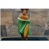 Image 3 : Carved Wooden Hula Dancer Statue 3.5" x 3.5" x 14.5"H