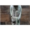 Image 3 : Santos Religious Figure Carved Statue 5" Dia, 19"H