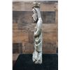 Image 6 : Santos Religious Figure Carved Statue 5" Dia, 19"H