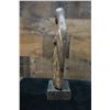 Image 6 : Santos Religious Figure Carved Statue 5" Dia, 13"H